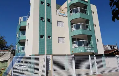 Ubatuba, itaguá - apartamento com 02 suítes e área de lazer com vista para o mar, a 100 metros do mar..