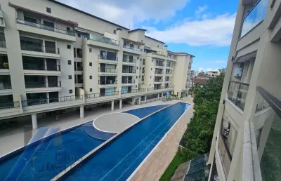 Ubatuba, itaguá - apartamento com 02 dormitórios, sendo 01 suíte, área de lazer completa.