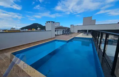 Ubatuba, itaguá - apartamento com 02 dormitórios, sendo 02 suítes, área de lazer.