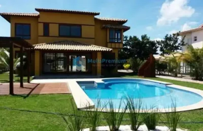 Costa de sauípe| casa 282 m²| 4 suítes| piscina| 5 vagas| perto do pier e lagoa