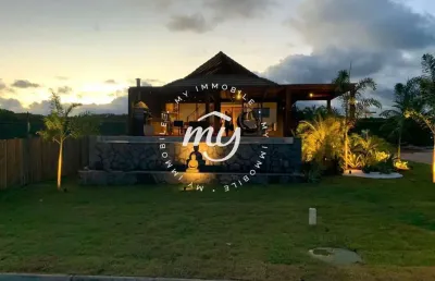 Imbassaí| casa vista mar 240m²| mobiliada| 4 suítes| 6 vagas
