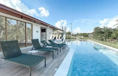Itacimirim| village térreo com garden| 80m²| 2 suítes| 1 vaga| ilha do meio