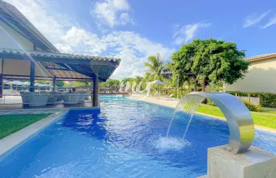 Guarajuba| apartamento térreo com 110m²| garden| 3 suítes| 3 vagas