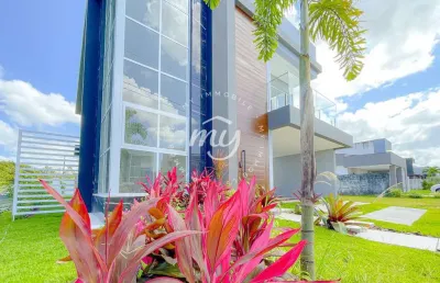 Camaçari| terras alphaville| casa duplex nascente| alto padrão 217m²| 4 dormitórios| 2 vagas