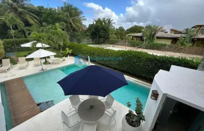Praia do forte| mansão 500 m2| 6 suítes| 300 m da villa| condomínio pé na areia