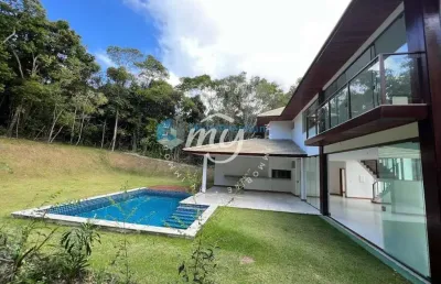 Praia do forte| casa luxuosa| 360 m2| 5 suítes| 5 vagas| área gourmet| piscina