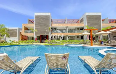 Itacimirim| village duplex com terraço| 155 m²| 2 suítes| 2 vagas| perla laguna
