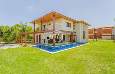 Praia do forte| praia bella| casa 486m²| 5 suítes| 5 vagas| mobiliada| piscina| app fundo