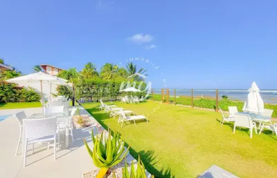 Itacimirim| village térreo 90m2| 3/4, sendo 2 suítes| cond. frente mar e pé na areia