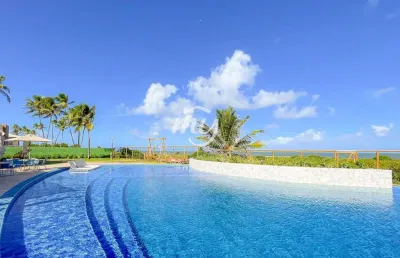 Itacimirim| village térreo garden| 107m²| 3 dormitórios| 1 vaga| pé na areia| unique beach