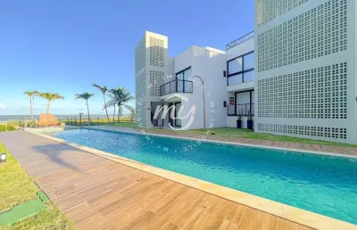 Itacimirim| quinta das lagoas praia| aptº pé na areia| 125m²| 3 quartos| mobiliado|2 vagas