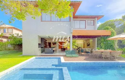 Praia do forte| casa 360 m2| 5 suítes| 6 vagas| garden| piscina | área gourmet