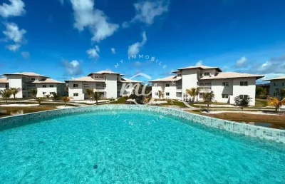 Praia do forte| piscinas naturais| village térreo 81m²| 2 quartos| 2 vagas| nascente