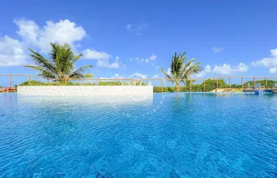 Itacimirim| village térreo garden| 107m²| 3 dormitórios| 1 vaga| pé na areia| unique beach