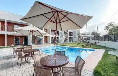 Itacimirim| apartamento com terraço| 100m²| 3 quartos| mobiliado| 1 vaga| praia do surf
