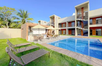 Itacimirim| village térreo 92m²| 3 dormitórios| 1 vaga| garden| a 250 m da praia do surf