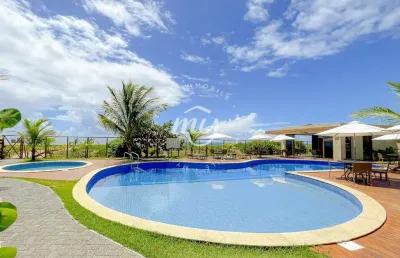 Itacimirim| bangalô duplex tavarua 141m²| 3 suítes|2 vagas|nascente|mobiliado|pé na areia