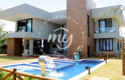 Guarajuba| casa duplex com 362m²| 8 suítes| 2 vagas