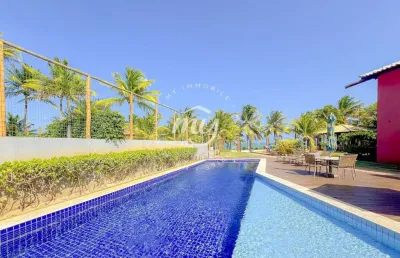 Itacimirim| village duplex pé na areia| 120m²| 3 suítes| 1 vaga| mobiliado