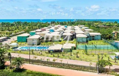 Itacimirim|village térreo 72m²| 3 quartos| 1 vaga| mobiliado| nascente| ilha do meio