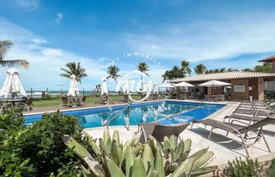Itacimirim| apartamento duplex 88m²| pé na areia| mobiliado| 2 suítes| 2 vagas
