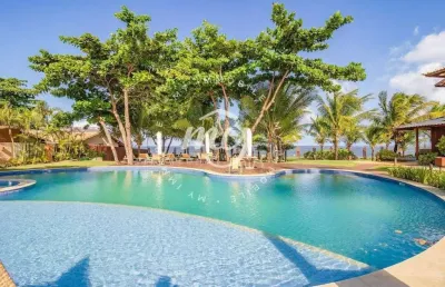 Itacimirim| village térreo 131m²| pé na areia|3 suítes| 3 vagas| mobiliado|praia da espera