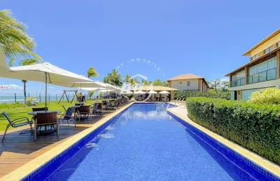Itacimirim| apartamento duplex 88m²| pé na areia| mobiliado| 2 suítes| 2 vagas