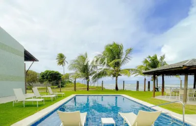 Itacimirim| village duplex 71 m²| pé na areia| 3 suites| 2 vagas| na praia do surf