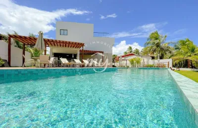 Itacimirim| aptº duplex pé na areia| terraço e piscina vista mar| 142 m²| 3 suítes| 1 vaga