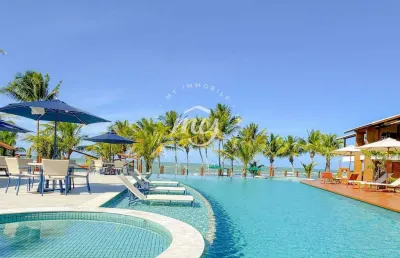 Itacimirim| village térreo pé na areia e vista mar| 148m²|4 suítes|2 vagas|praia da espera