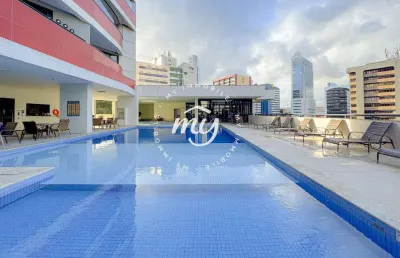Caminho das árvores| boulevard side| apartamento com 85m²| 2 suites| 2 vagas| mobiliado