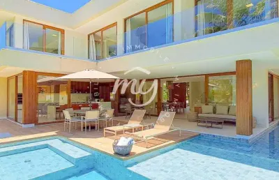 Guarajuba| mansão luxuosa| vista mar| 310m²| 7 suítes| 2 vagas| piscina privativa