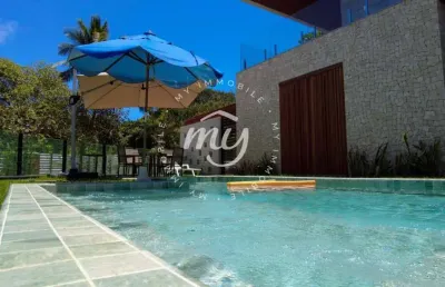 Guarajuba| casa alto padrão 417m²| 5 suítes| piscina privativa