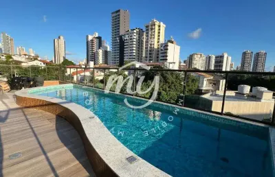 Caminho das arvores| studio com varanda 22m²| 1 vaga rotativa| no facily tower
