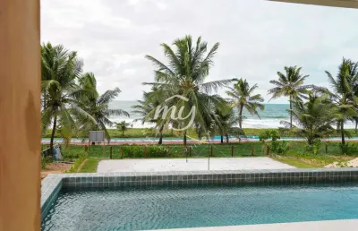Guarajuba| casa duplex alto padrão 630m²| vista mar|  8 suites| 6 vagas| piscina e gourmet