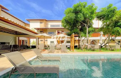 Guarajuba| apartamento duplex com 100m²| 4 suítes| mezanino| 2 vagas| luna guarajuba