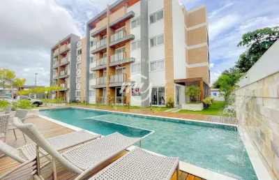 Guarajuba| apartamento com 64m²| 2 suites| 1 vaga rotativa| em condominio