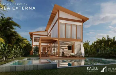 Costa de sauipe| casa duplex com 192m²| em construção| 3 suites| alto padrão