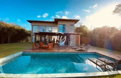 Praia do forte| casa duplex com 400m²| 4 suítes| 4 vagas