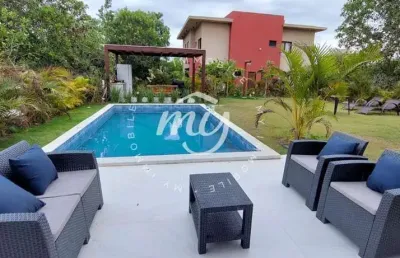Costa de sauipe| casa duplex com 260m²| mobiliada| 5 suites| alto padrão
