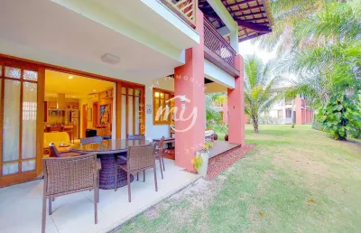 Praia do forte| village com 76 m²| 3 dorms sendo 1 suíte| 1 vaga| mobiliado