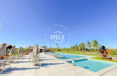 Imbassaí| village duplex 167m²| com jacuzzi| mobiliado| 2 suítes| 2 vagas