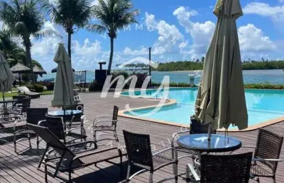 Barra de jacuipe| village térreo com 70m²| 2 dormitórios| 1 vaga