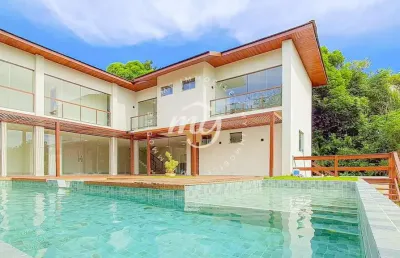 Praia do forte| casa duplex com 430m²| 5 suítes| 2 vagas| piscina