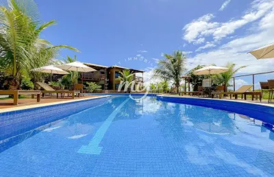 Itacimirim| bangalô duplex 141m²| 3 suítes| garden| vista mar| 2 vagas| pé na areia