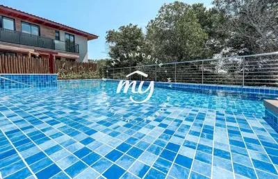 Itacimirim| village térreo 65m²| gardens| 2 suítes| 1 vaga| mobiliado| ilha do meio