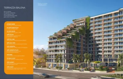 Jardim armação| apartamentos a partir de 22m²| no terrazo balena