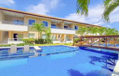 Guarajuba| village superior com 80m²| 2 dormitorios sendo 1 suite| 1 vaga