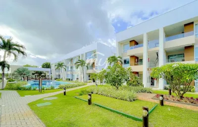 Guarajuba| porto smeralda| aptº 63m²| 2 suítes| 1 vaga| mobiliado