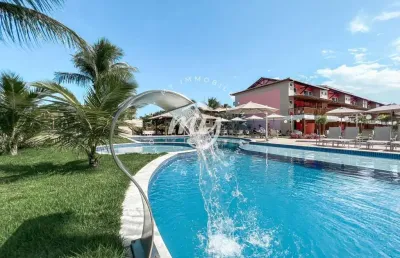 Itacimirim| village térreo com 70 m2| 2 suítes| mobiliado| 2 vagas| na praia da espera